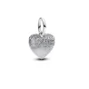Charm Pendant Gravable Cœur Love Argent