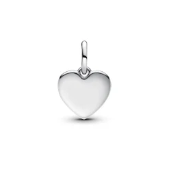 Charm Pendant Gravable Cœur Love Argent