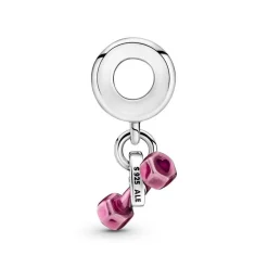 Charm Pendant Haltère & Cœur Pandora Moments