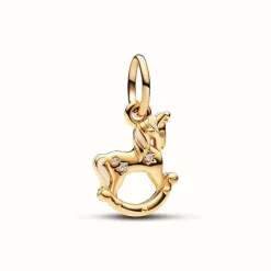 Charm Pendant Licorne à Bascule