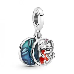 Charm Pendant Lilo & Stitch Disney x Pandora - Argent Bleu