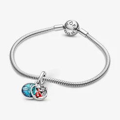 Charm Pendant Lilo & Stitch Disney x Pandora - Argent Bleu