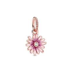 Charm Pendant Marguerite Rose