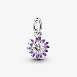 Charm Pendant Marguerite Violette Pandora Garden