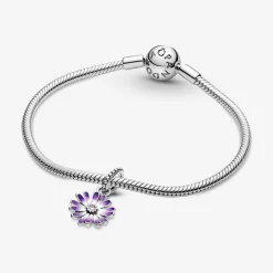 Charm Pendant Marguerite Violette Pandora Garden