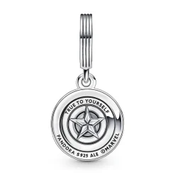 Charm pendant Marvel x Pandora The Avengers Bouclier Captain America