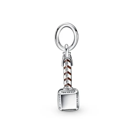 Charm pendant Marvel x Pandora Marteau de Thor gravé