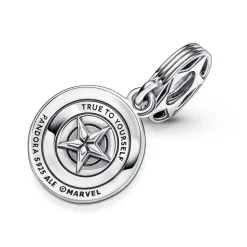 Charm pendant Marvel x Pandora The Avengers Bouclier Captain America