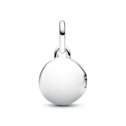 Charm Pendant Médaillon Amour Ouvrable et Gravable Argent