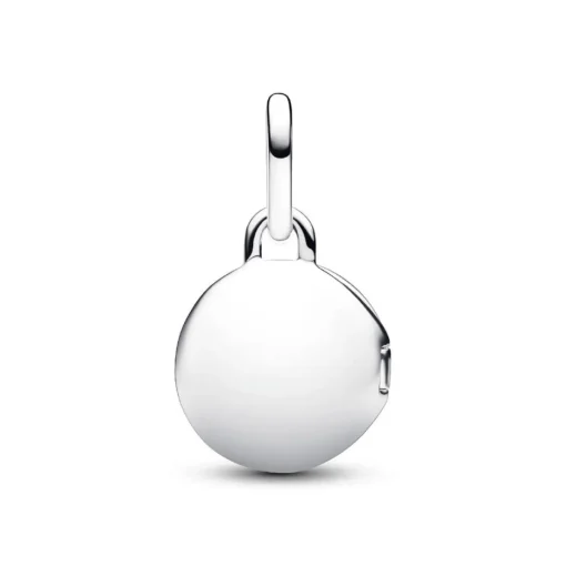 Charm Pendant Médaillon Amour Ouvrable et Gravable Argent