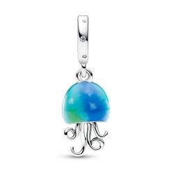 Charm Pendant Méduse Versicolore