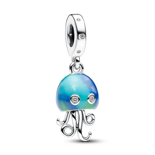 Charm Pendant Méduse Versicolore