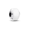Charm Pendant Mini Murano Blanc