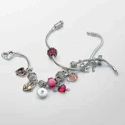Charm Pendant Mini Murano Rose