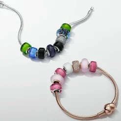 Charm Pendant Mini Murano Noir