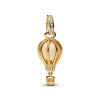 Charm Pendant Montgolfière Incolore Scintillante