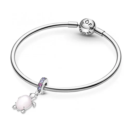 Charm Pendant Murano Tortue de Mer Rose - Pandora