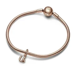 Charm Pendant Pandora - Alphabet Lettre u Manuscrite