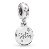 Charm Pendant Pandora MomentsSœurs Pour Toujours