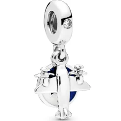 Charm Pendant Pandora Moments Avion à Hélice