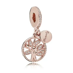 Charm Pendant Pandora Moments Arbre de Vie Scintillant
