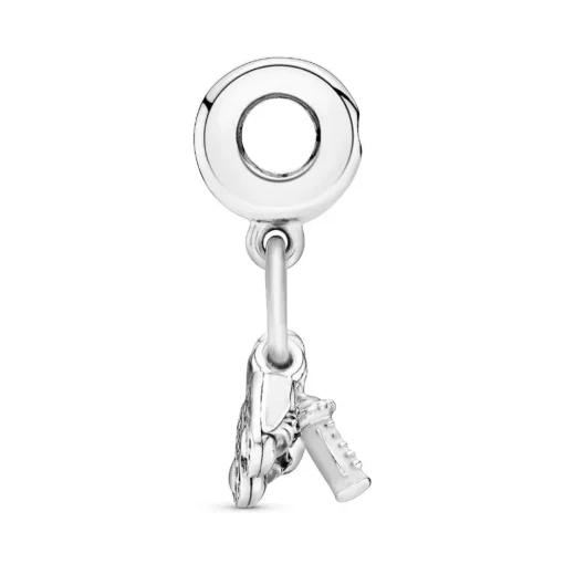 Charm Pendant Pandora Moments Biberon et Chaussures Bébé