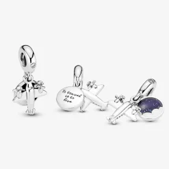 Charm Pendant Pandora Moments Avion à Hélice