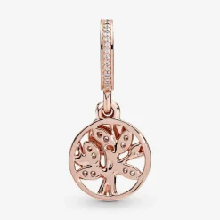 Charm Pendant Pandora Moments Arbre de Vie Scintillant