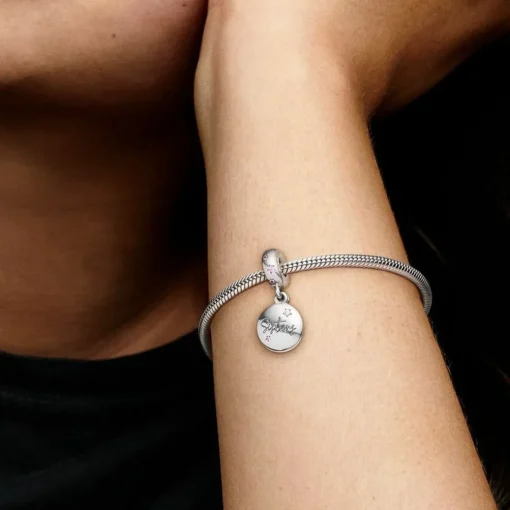 Charm Pendant Pandora MomentsSœurs Pour Toujours