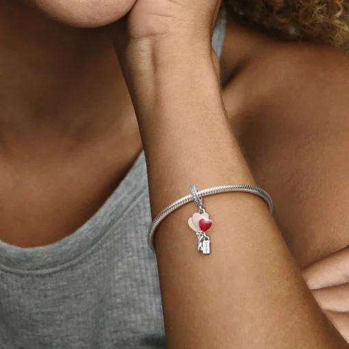 Charm Pendant Pandora Moments Ballon Happy Bday (Joyeux anniversaire)