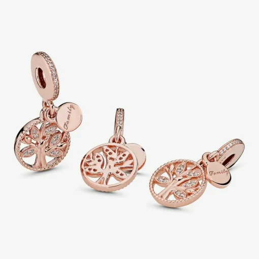 Charm Pendant Pandora Moments Arbre de Vie Scintillant
