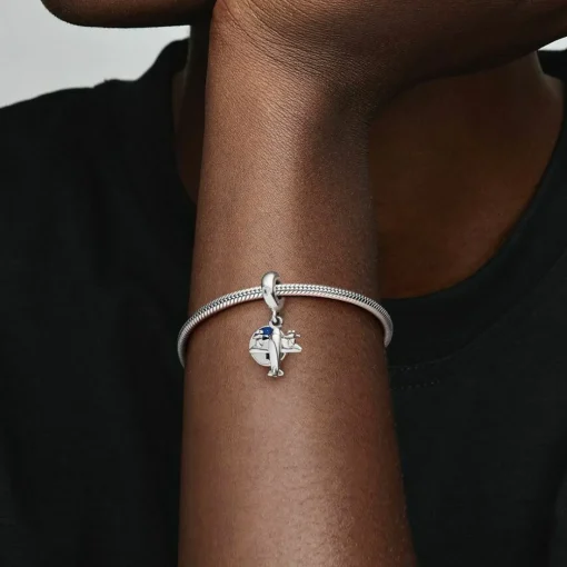 Charm Pendant Pandora Moments Avion à Hélice