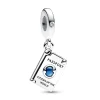 Charm Pendant Passeport Ouvrable