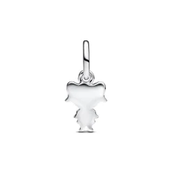 Charm Pendant Petite Fille Heureuse