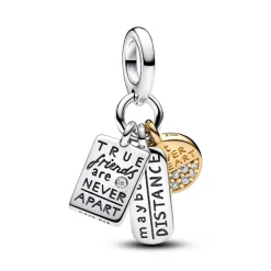 Charm Pendant Triple Amitié