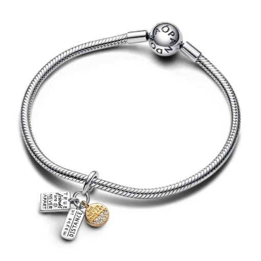 Charm Pendant Triple Amitié