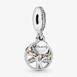 Charm pendentif Pandora Moments arbre de vie scintillant