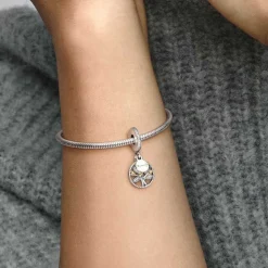 Charm pendentif Pandora Moments arbre de vie scintillant