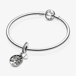 Charm pendentif Pandora Moments arbre de vie scintillant