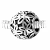 Charm perle coeur acier par SC Crystal BEA0186