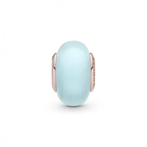 Charm Verre de Murano Bleu Mat Pandora Colours
