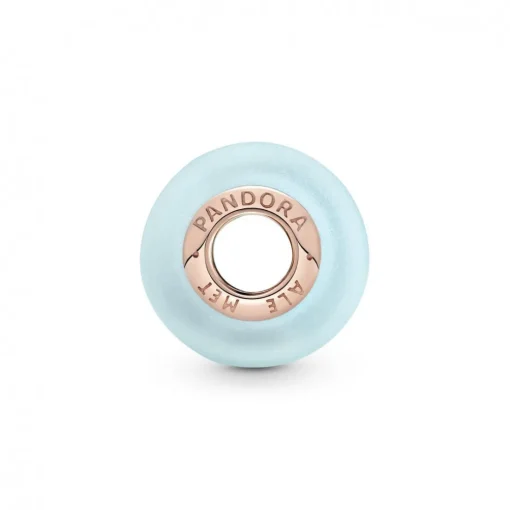 Charm Verre de Murano Bleu Mat Pandora Colours