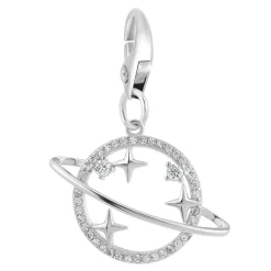 Charms Et Perles So Charm - CH1285-ARGENT - Charm Saturne