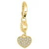 Charms Et Perles So Charm - CH1283-DORE - Charm Coeur