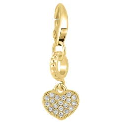 Charms Et Perles So Charm - CH1283-DORE - Charm Coeur