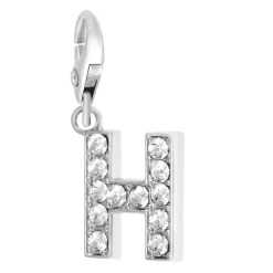 Charms Et Perles So Charm - CH0021-ARGENT - Charm Lettre H