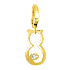 Charms Et Perles So Charm - CH0437-DORE - Charm Chat Doré