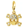 Charms Et Perles So Charm - CH0120-DORE - Charm Tête De Mort