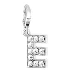 Charms Et Perles So Charm - CH0018-ARGENT - Charm Lettre E