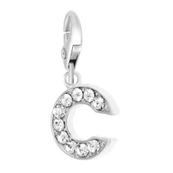 Charms Et Perles So Charm - CH0016-ARGENT - Charm Lettre C